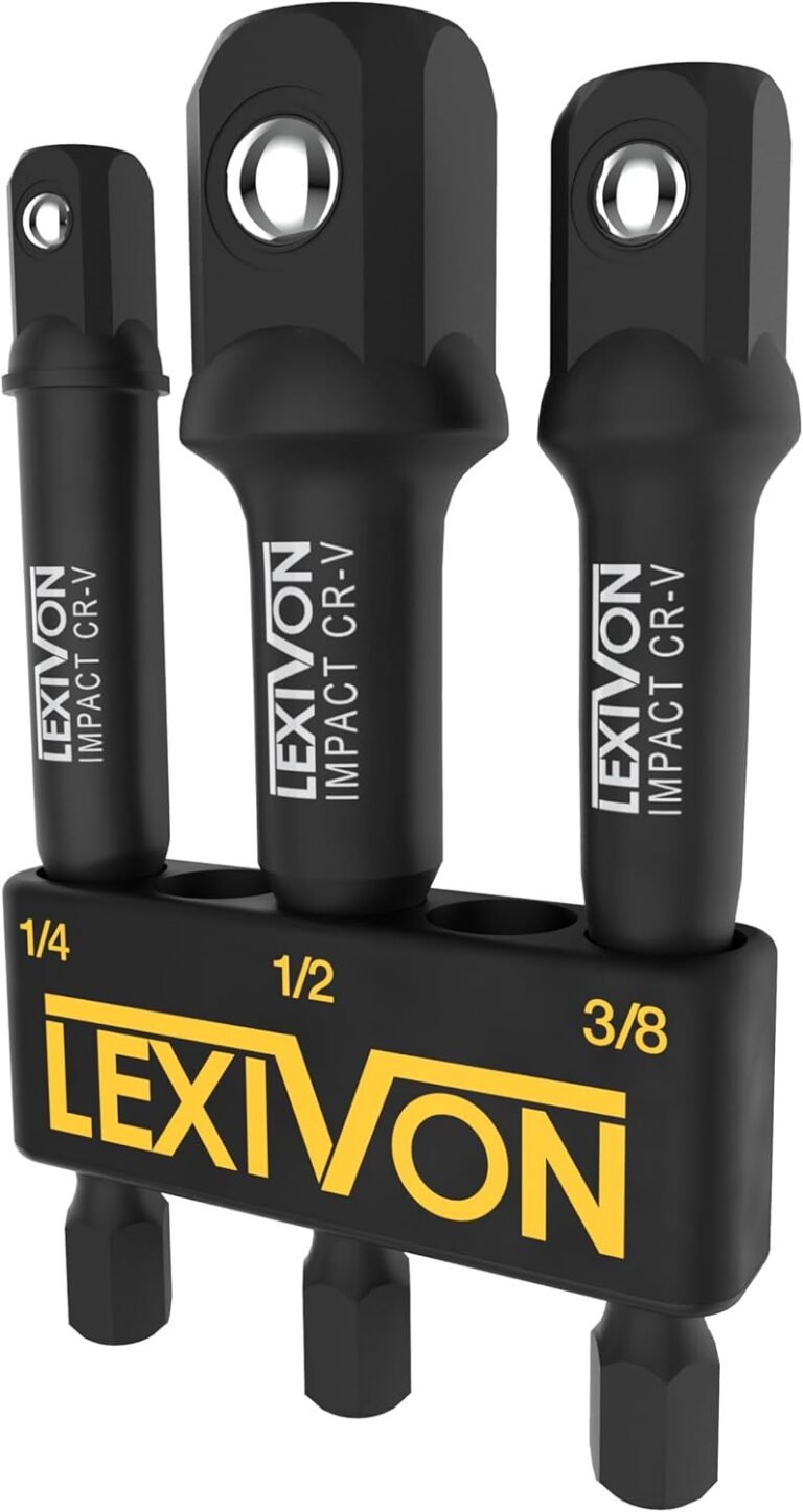 LEXIVON Impact Grade Socket Adapter Set (3-Piece) Review 2026